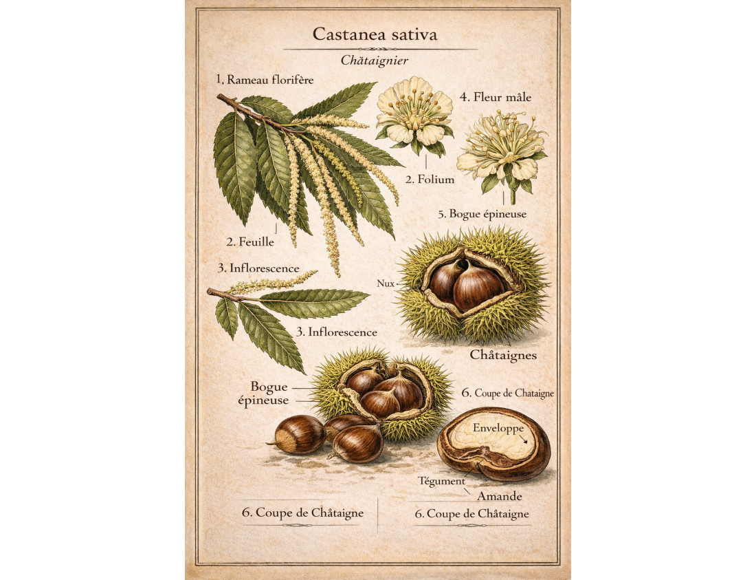 Tout savoir sur le châtaignier